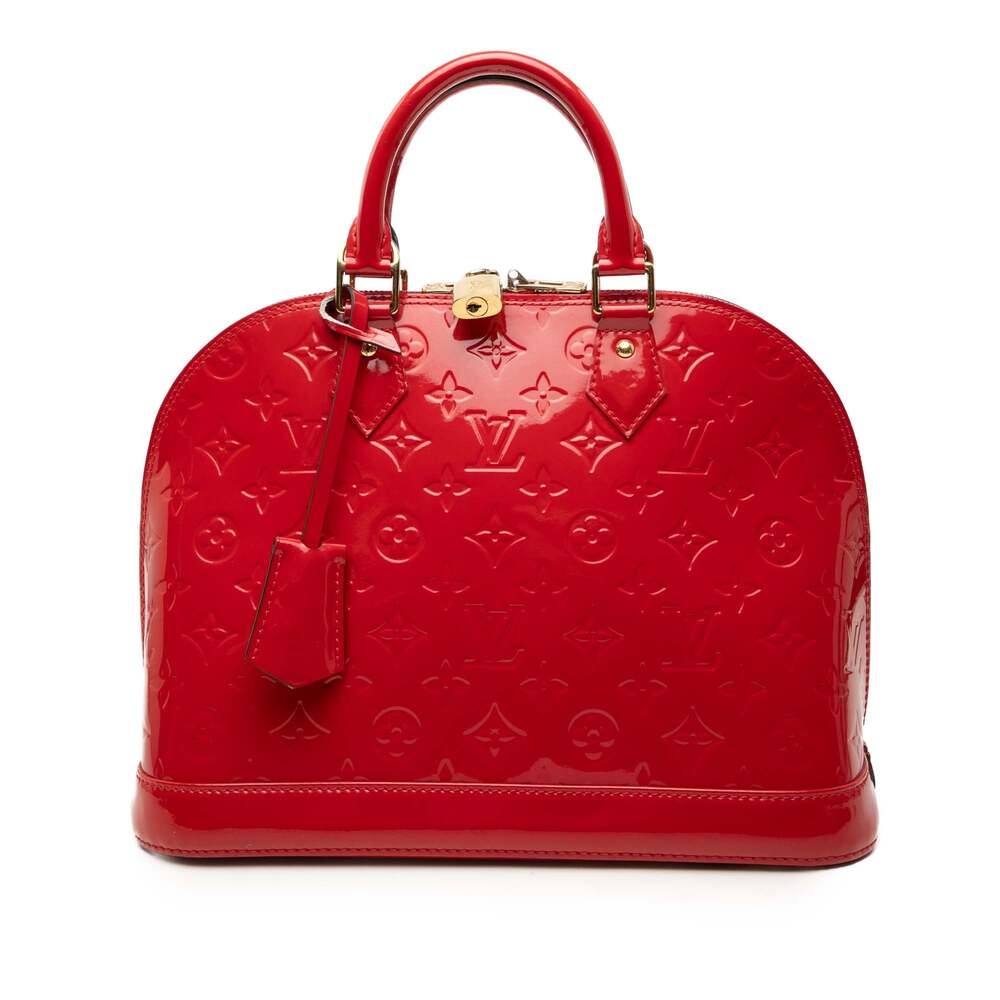 Louis Vuitton Alma Handbag Vernis Pm #326593L10B